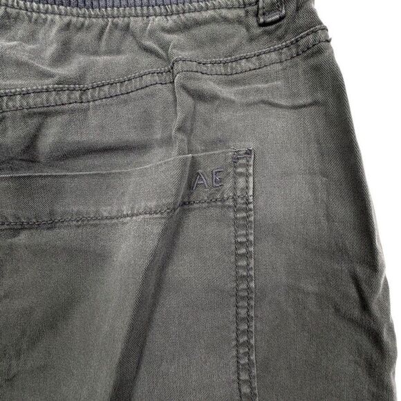 NWT American Eagle Y2K Vibe Lyocell Cargo Maxi Skirt Gorpcore Utility Gray 2 - Picture 11 of 16